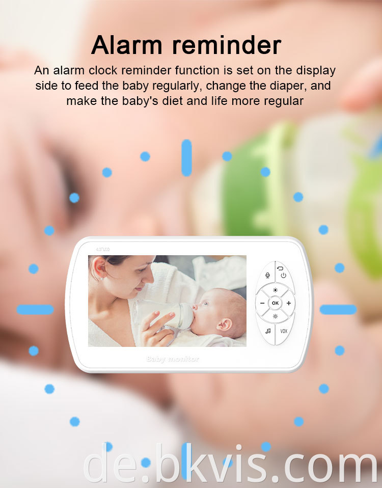 HD 1080P Digital Screen Baby Sleep Monitor Camera